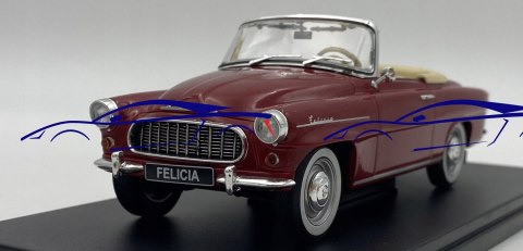 Skoda Felicia cabrio model 124154 WhiteBox 1:24 Skoda Felicia cabrio model 124154 WhiteBox 1:24