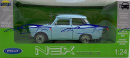 TRABANT 601 S De luxe model 24037 metal Welly 1:24