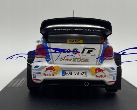 VW Polo R WRC #2 Latvala Katalonia 2014 IXO 1:24