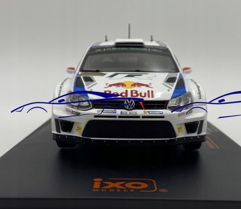 VW Polo R WRC #2 Latvala Katalonia 2014 IXO 1:24