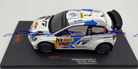 VW Polo R WRC #2 Latvala Katalonia 2014 IXO 1:24