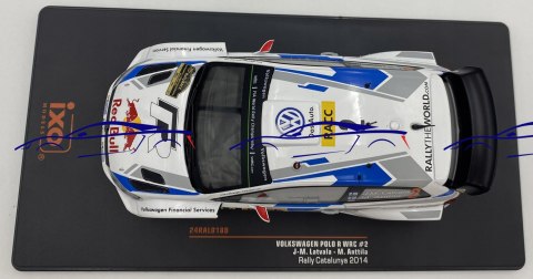 VW Polo R WRC #2 Latvala Katalonia 2014 IXO 1:24