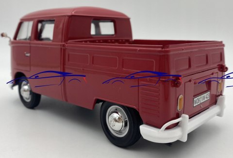 VW Type 2 T1 Double Cab Pickup 1:24 Motormax 79343 VW Type 2 T1 Double Cab Pickup 1:24 Motormax 79343