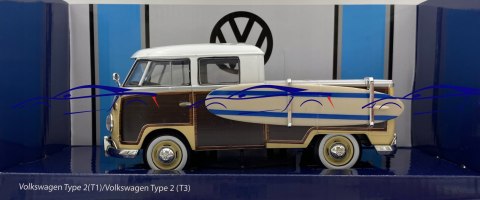 VW Type 2 T1 Pickup z deską 1:24 Motormax 79560 VW Type 2 T1 Pickup z deską 1:24 Motormax 79560