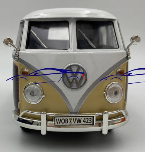 VW Type 2 T1 Pickup z deską 1:24 Motormax 79560 VW Type 2 T1 Pickup z deską 1:24 Motormax 79560