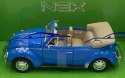 VW Volkswagen Beetle cabrio model 22091 Welly 1:24