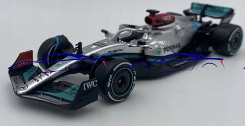 Bolid F1 MERCEDES W13 E #63 Russell Bburago 1:43 Bolid F1 MERCEDES W13 E #63 Russell Bburago 1:43