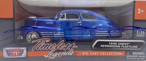 Chevrolet Aerosedan Fleetline 1:24 Motormax 73266 Chevrolet Aerosedan Fleetline 1:24 Motormax 73266