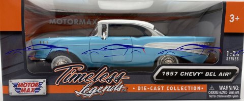 Chevrolet Bel Air 1957 1:24 Motormax 73228 Chevrolet Bel Air 1957 1:24 Motormax 73228