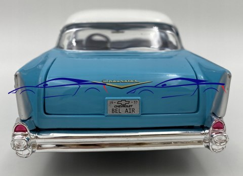 Chevrolet Bel Air 1957 1:24 Motormax 73228 Chevrolet Bel Air 1957 1:24 Motormax 73228