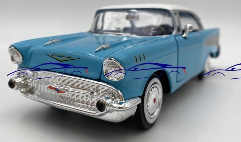 Chevrolet Bel Air 1957 1:24 Motormax 73228 Chevrolet Bel Air 1957 1:24 Motormax 73228