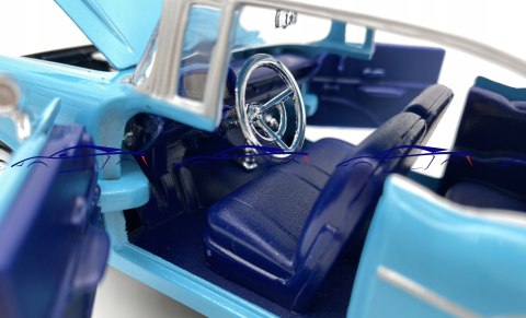 Chevrolet Bel Air 1957 1:24 Motormax 73228 Chevrolet Bel Air 1957 1:24 Motormax 73228