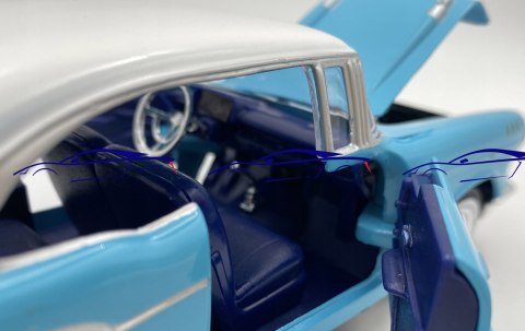 Chevrolet Bel Air 1957 1:24 Motormax 73228 Chevrolet Bel Air 1957 1:24 Motormax 73228