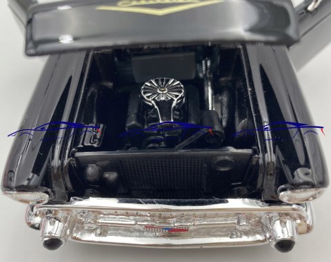 Chevrolet Bel Air 1957 1:24 black Motormax 73228 Chevrolet Bel Air 1957 1:24 black Motormax 73228