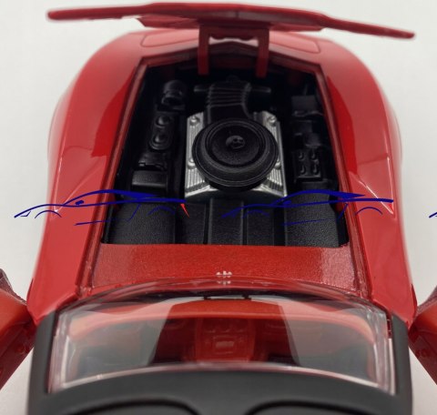 Chevrolet Corvette 1979 red 1:24 Motormax 73244 Chevrolet Corvette 1979 red 1:24 Motormax 73244