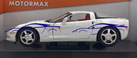 Chevrolet Corvette C6 2005 1:24 Motormax 73270 Chevrolet Corvette C6 2005 1:24 Motormax 73270