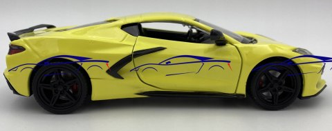 Chevrolet Corvette C8 2020 1:24 Motormax 79360 Chevrolet Corvette C8 2020 1:24 Motormax 79360