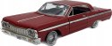 Chevrolet Impala red 1964 1:24 Motormax 73259