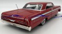 Chevrolet Impala red 1964 1:24 Motormax 73259