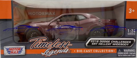 DODGE Challenger SRT Hellcat 1:24 Motormax 79350 DODGE Challenger SRT Hellcat 1:24 Motormax 79350