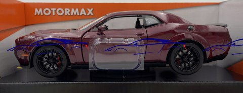 DODGE Challenger SRT Hellcat 1:24 Motormax 79350 DODGE Challenger SRT Hellcat 1:24 Motormax 79350