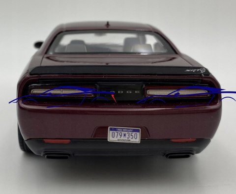 DODGE Challenger SRT Hellcat 1:24 Motormax 79350 DODGE Challenger SRT Hellcat 1:24 Motormax 79350