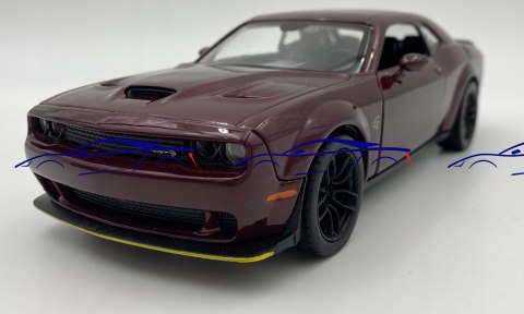 DODGE Challenger SRT Hellcat 1:24 Motormax 79350 DODGE Challenger SRT Hellcat 1:24 Motormax 79350