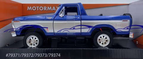 Ford Bronco (open top) 1978 1:24 Motormax 79372 Ford Bronco (open top) 1978 1:24 Motormax 79372