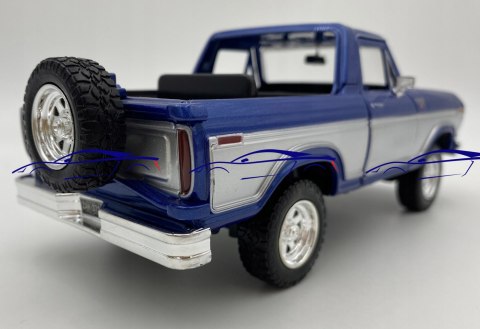 Ford Bronco (open top) 1978 1:24 Motormax 79372 Ford Bronco (open top) 1978 1:24 Motormax 79372
