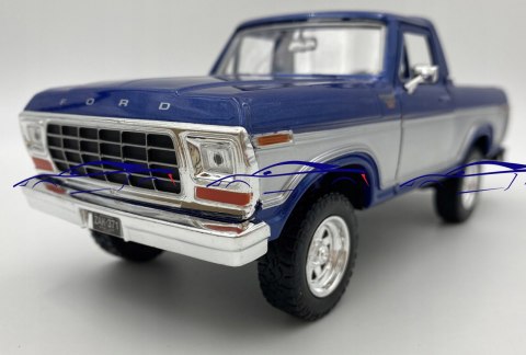 Ford Bronco (open top) 1978 1:24 Motormax 79372 Ford Bronco (open top) 1978 1:24 Motormax 79372