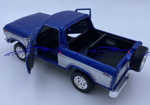 Ford Bronco (open top) 1978 1:24 Motormax 79372 Ford Bronco (open top) 1978 1:24 Motormax 79372