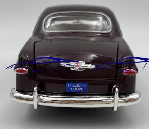 Ford Coupe 1949 model metalowy 1:24 Motormax 73213 Ford Coupe 1949 model metalowy 1:24 Motormax 73213