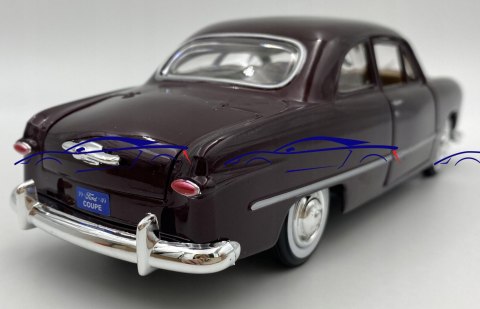 Ford Coupe 1949 model metalowy 1:24 Motormax 73213 Ford Coupe 1949 model metalowy 1:24 Motormax 73213