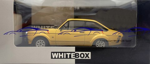 Ford Escort MKII 1600 Sport 124129 WhiteBox 1:24 Ford Escort MKII 1600 Sport 124129 WhiteBox 1:24