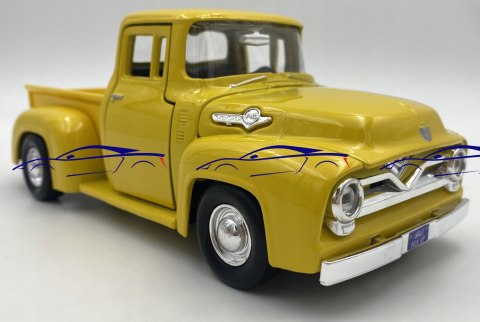 Ford F-100 Pickup 1955 1:24 Motormax 79341 Ford F-100 Pickup 1955 1:24 Motormax 79341