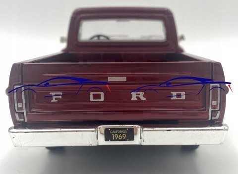 Ford F-100 Pickup 1969 1:24 Motormax 79315 Ford F-100 Pickup 1969 1:24 Motormax 79315