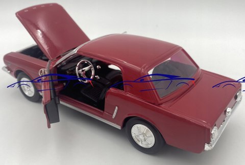 Ford MUSTANG 1/2 coupe 1964 1:24 Motormax 73273 Ford MUSTANG 1/2 coupe 1964 1:24 Motormax 73273