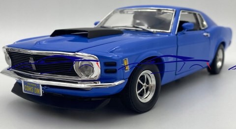 Ford Mustang Boss 429 1970 1:18 Motormax 73154 Ford Mustang Boss 429 1970 1:18 Motormax 73154