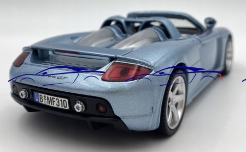 Porsche Carrera GT 1:24 Motormax 73305 Porsche Carrera GT 1:24 Motormax 73305