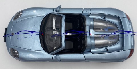 Porsche Carrera GT 1:24 Motormax 73305 Porsche Carrera GT 1:24 Motormax 73305