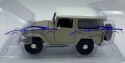 Toyota FJ 40 Hard Top 1:24 beige Motormax 79323