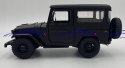 Toyota FJ 40 Hard Top 1:24 black Motormax 79323