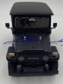 Toyota FJ 40 Hard Top 1:24 black Motormax 79323