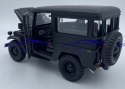 Toyota FJ 40 Hard Top 1:24 black Motormax 79323