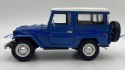 Toyota FJ 40 Hard Top 1:24 blue Motormax 79323