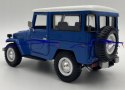 Toyota FJ 40 Hard Top 1:24 blue Motormax 79323