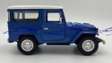 Toyota FJ 40 Hard Top 1:24 blue Motormax 79323