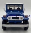 Toyota FJ 40 Hard Top 1:24 blue Motormax 79323