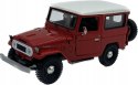 Toyota FJ 40 Hard Top 1:24 red Motormax 79323