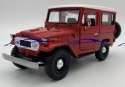 Toyota FJ 40 Hard Top 1:24 red Motormax 79323